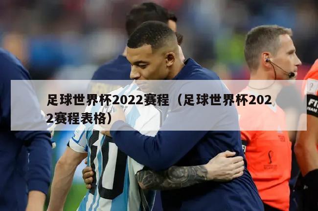 足球世界杯2022赛程（足球世界杯2022赛程表格）